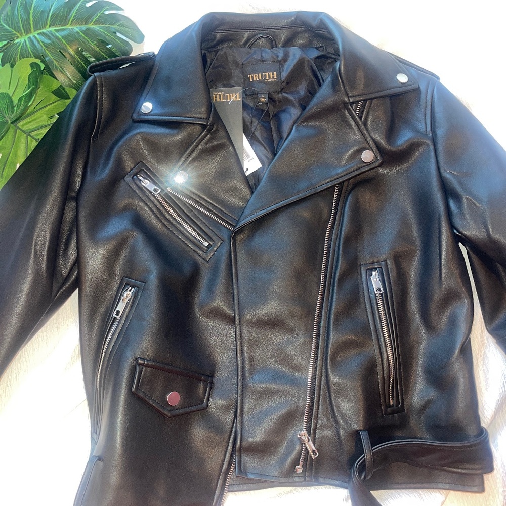 NWT Truth Leather Jacket